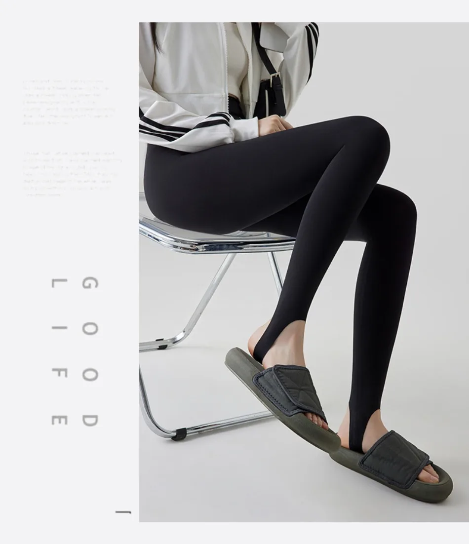 Women's Seamless Foot Pants Yoga Leggings Skin-Touch Sexy High Waist GYM Workout Shark Pants Summer Outdoor Sports Fitness
