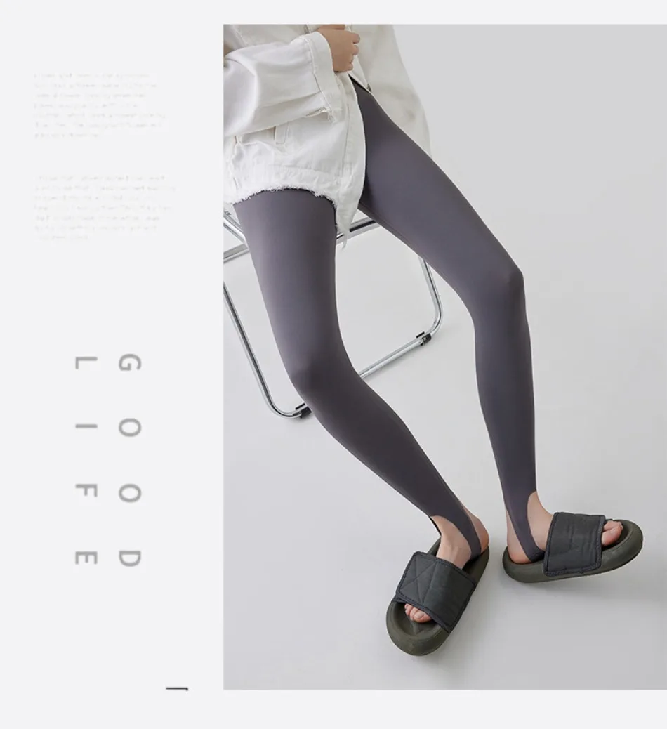 Women's Seamless Foot Pants Yoga Leggings Skin-Touch Sexy High Waist GYM Workout Shark Pants Summer Outdoor Sports Fitness