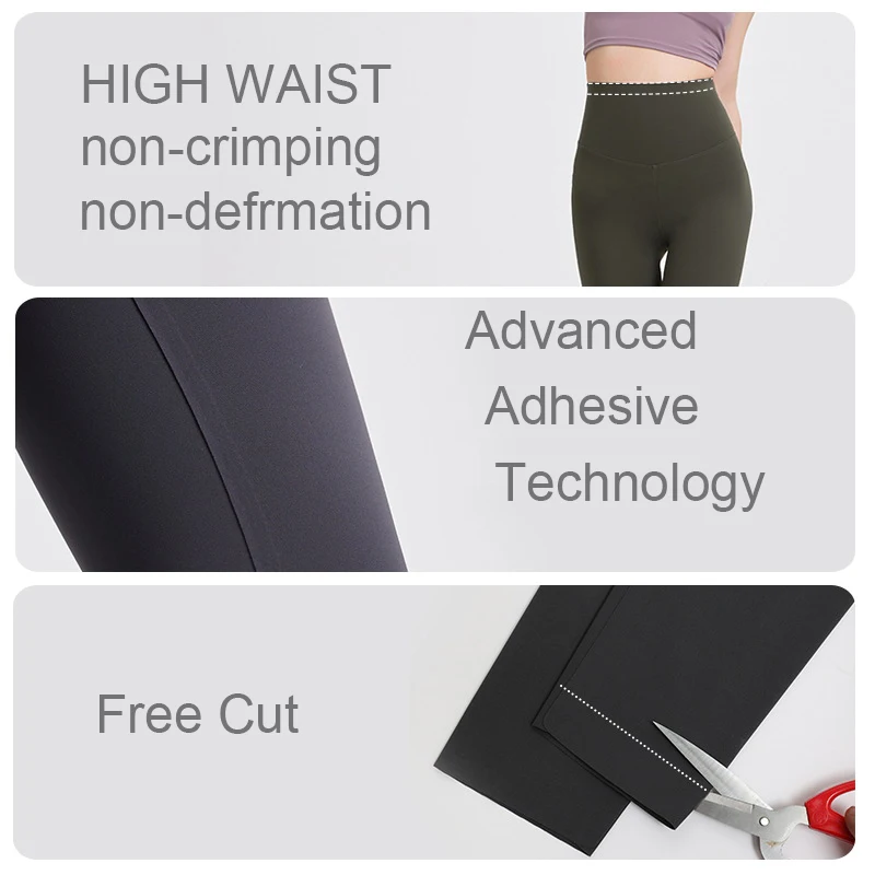 BIVIGAOS High-Quality Summer Sunscreen Shark Leggings Women Ultra-Thin High Elastic Nude Feeling Seamless Sport Fitness Leggings
