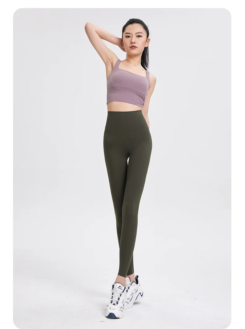BIVIGAOS High-Quality Summer Sunscreen Shark Leggings Women Ultra-Thin High Elastic Nude Feeling Seamless Sport Fitness Leggings