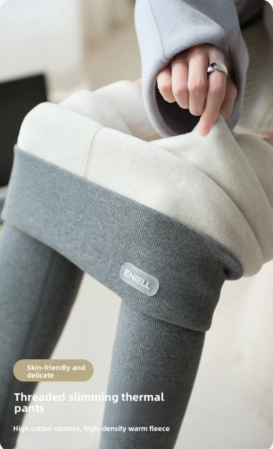 New in Autumn Winter Thick Fleece Leggings Women High Waist Black Outwear Tall Women Warm Thick Velvet Leggings for Winter Pants
