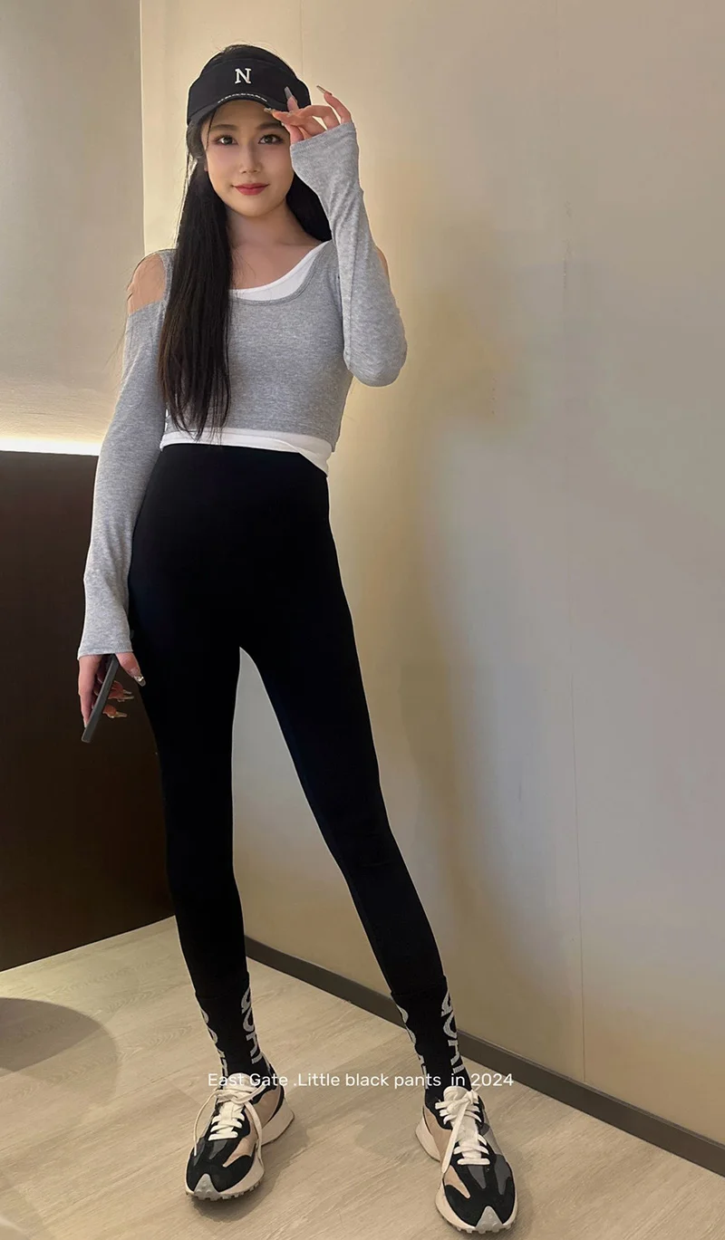 BIVIGAOS New Spring Autumn Shaping Lifting Leggings Women High Waist Butt Lifter Seamless Sports Fitness Sharkskin Leggings