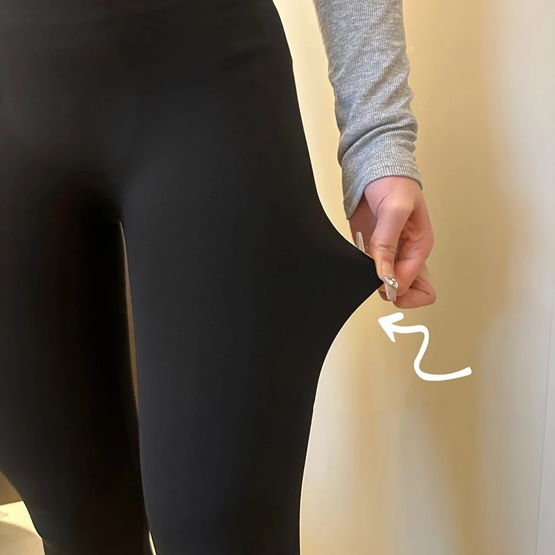 BIVIGAOS New Spring Autumn Shaping Lifting Leggings Women High Waist Butt Lifter Seamless Sports Fitness Sharkskin Leggings