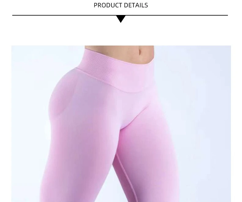 Women Seamless Three-section Waist Yoga Pants Sexy Hip-lifting Tight Sports Pants High Elastic Fitness Exercise Yoga Pants