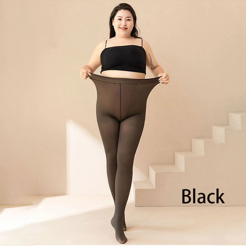 Fashion Warm High Waist Pantyhose Solid Seamless Leggings Soft Comfortable Thin Tight Socks High Elastic Stockings Streetwear