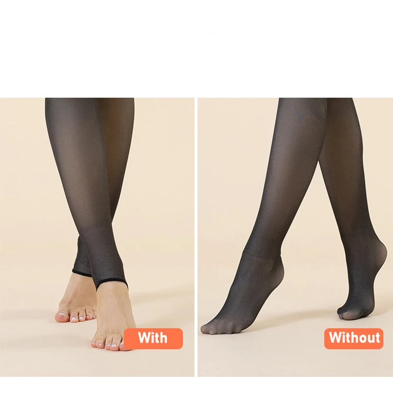 Fashion Warm High Waist Pantyhose Solid Seamless Leggings Soft Comfortable Thin Tight Socks High Elastic Stockings Streetwear