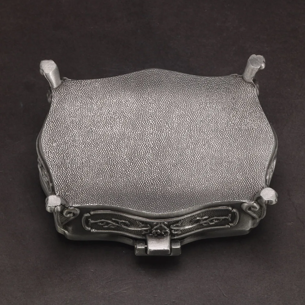 Vintage Alloy Jewelry Box Casket and Heart Shaped 9*7*4.5cm 6*6*3cm For Rings Pendants Necklace Gift Boxes