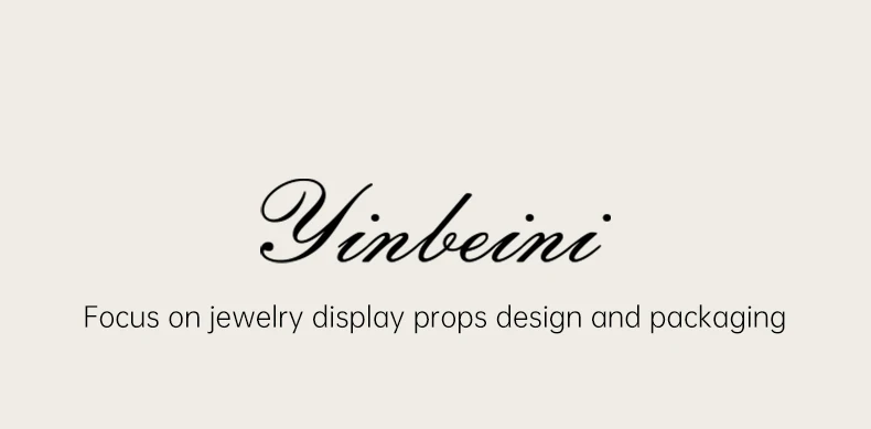 Yinbeini Velvet Large Necklace Pendant Display Box Premium Jewelry Storage Organizer Pendant Gift Packing Case H024