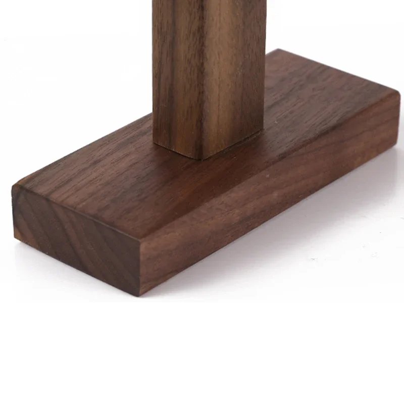 Wooden New T-Bar Vintage Walnut Bracelet Chain Watch Rack Jewelry Organizer Hard Display Stand Holder Size