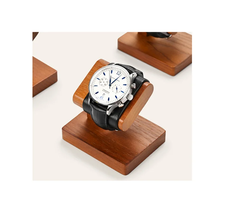 Oirlv Wooden Jewelry Organizer Bracelet Watch Display Stand Jewelry Storage Holder Watch Rack Watch Display Props For Showcase