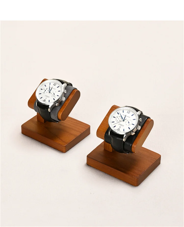 Oirlv Wooden Jewelry Organizer Bracelet Watch Display Stand Jewelry Storage Holder Watch Rack Watch Display Props For Showcase