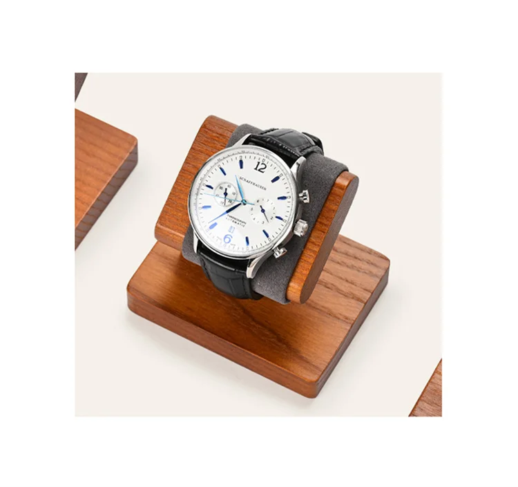Oirlv Wooden Jewelry Organizer Bracelet Watch Display Stand Jewelry Storage Holder Watch Rack Watch Display Props For Showcase