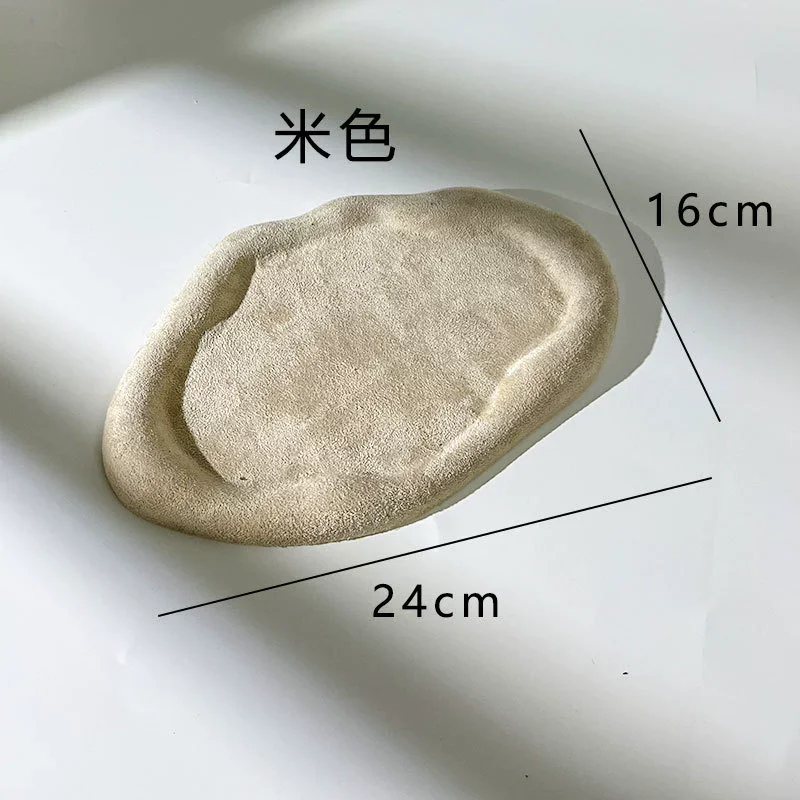 Colorful Jewelry Tray for Ring Stud Brooch Hair Clip Jewelry Shop Counter Accessory Small Handicraft Storage Display Plate