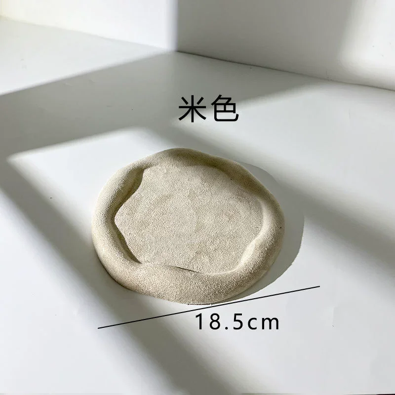 Colorful Jewelry Tray for Ring Stud Brooch Hair Clip Jewelry Shop Counter Accessory Small Handicraft Storage Display Plate