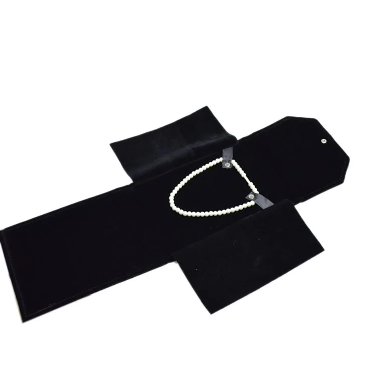 Portable Large Travel Jewelry Roll Bag Pendant Necklace Bracelet Chain Storage Carrying Case Watch Bangle Ring Earring Organizer