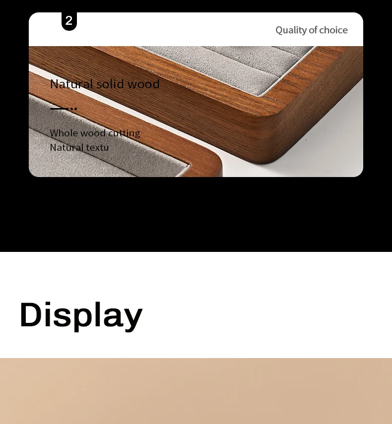Oirlv Wooden Watch Stand Bracelet and Bangle Display Stand for Entryway Decoration Jewelry Storage Gifts Wholesale Display racks