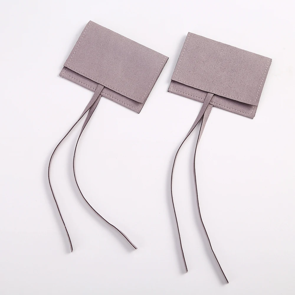 5pcs Microfiber Velvet Gift Bags 6x6cm Jewelry Presents Pouches Earrings Necklace Christmas Wedding Favors For Guests Candy Bag
