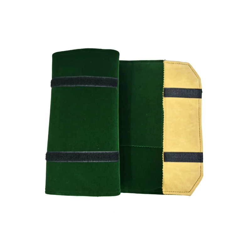 Velvet Watch Roll Bag Jewelry Holder Case Jewelry Storage Organizer for Watch Bracelet Bangle Travel Portable Folding Bag