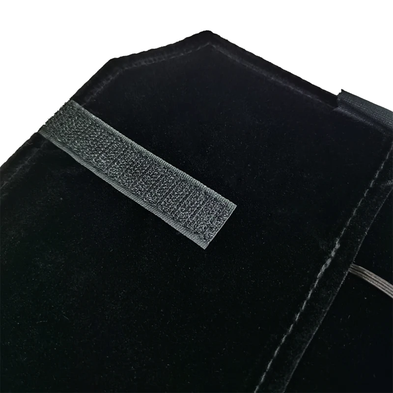 Velvet Watch Roll Bag Jewelry Holder Case Jewelry Storage Organizer for Watch Bracelet Bangle Travel Portable Folding Bag