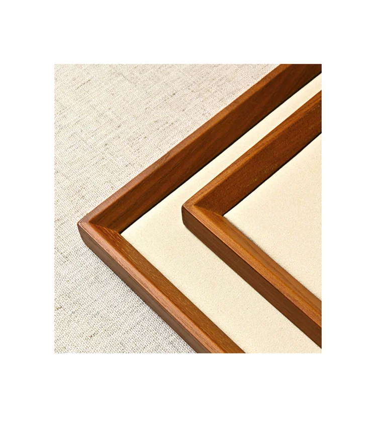 Oirlv Wooden Jewelry Organizer Tray Jewelry Ring Bracelet Necklace Viewing Tray Watch Jewelry Display Tray Jewelry Storage Plate