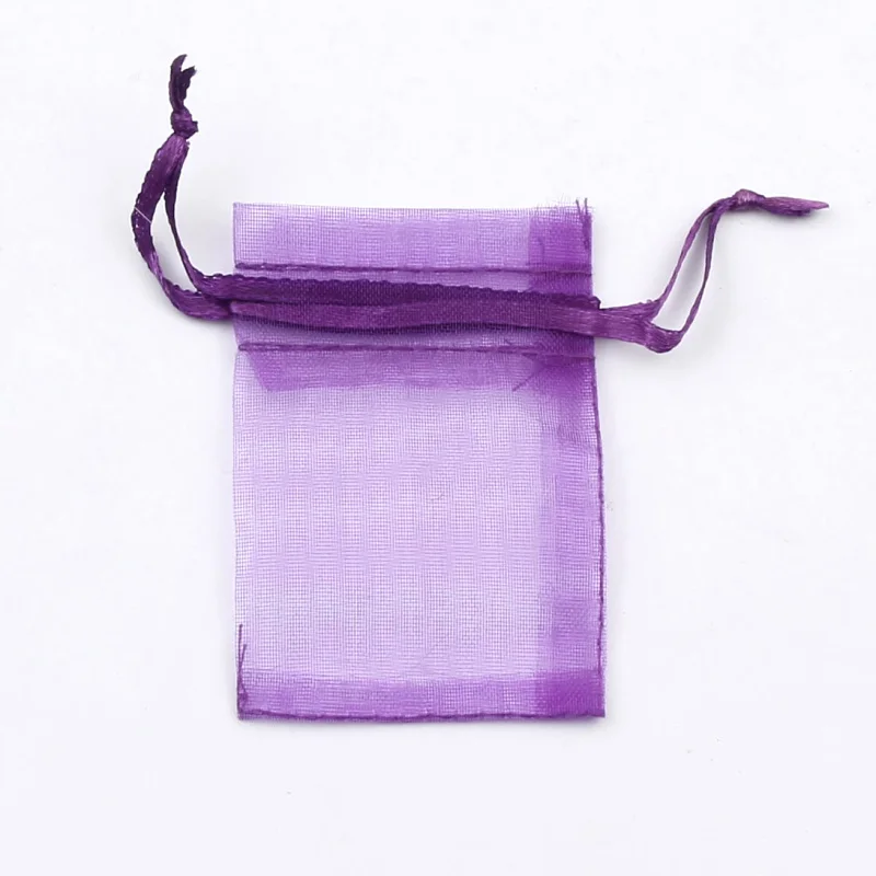Wholesale 5x7CM/7x9CM/9x12CM Organza Drawable Bags Gift Bags Jewelry Packaging Candy Wedding Party Goodie Packing Favors Pouches