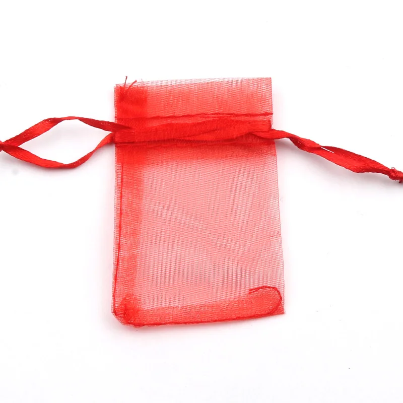 Wholesale 5x7CM/7x9CM/9x12CM Organza Drawable Bags Gift Bags Jewelry Packaging Candy Wedding Party Goodie Packing Favors Pouches