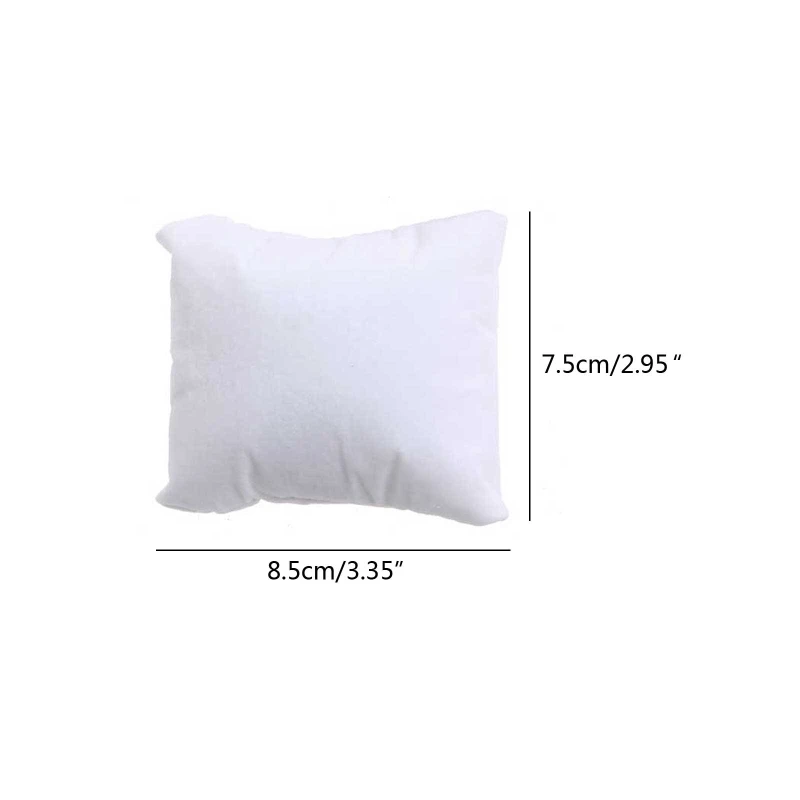 10 Pieces Velvet Bracelet Watch Pillow Small Multicolor Velvet Pillow Jewelry Bracelet Cushion Holder Organizer Pillow