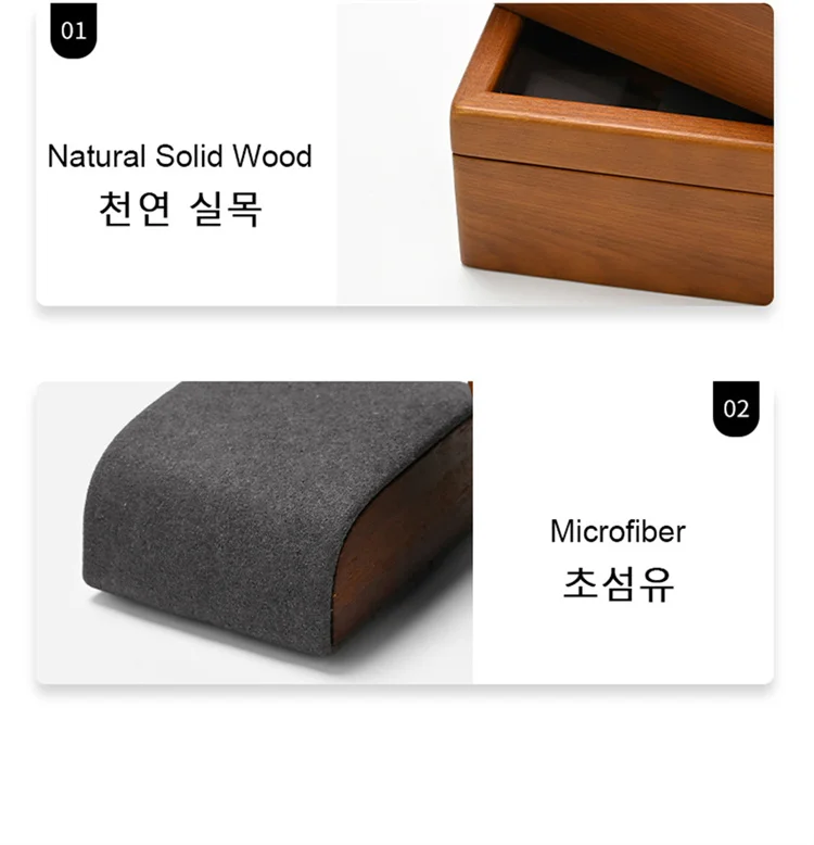 Oirlv 10 Grids Watch Box Wooden Jewelry Box Watches Organizer Men Women Mechanical Watches Storage Case Wristwatch Display Box