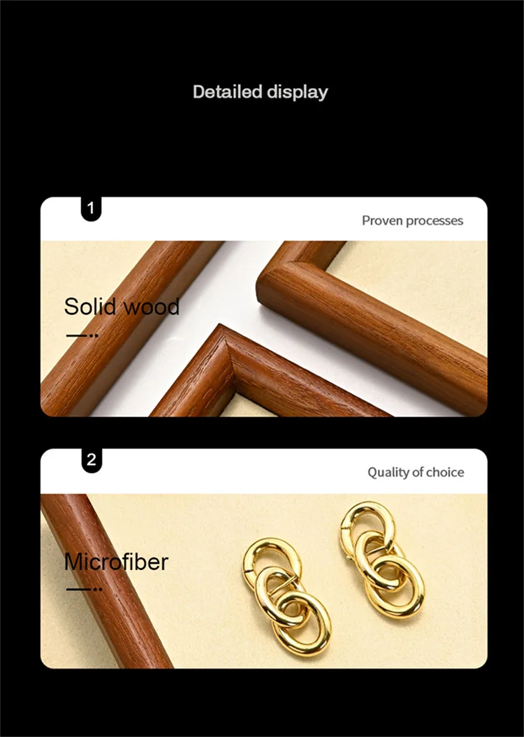 Oirlv Wooden Jewelry Display Tray Jewelry Organizer Storage Tray Necklace Bracelet Earrings Ring Holder Tray Jewelry Shop Showca