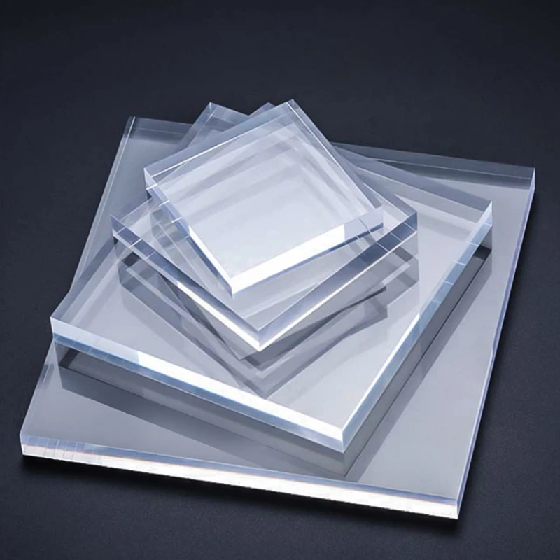Transparent acrylic block platform jewelry holder organizer display stand for Bracelet Necklace Ring earring cosmetics riser
