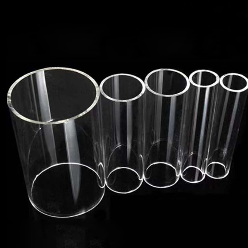 Transparent Acrylic Tube Aquarium Fish Tank Supplies Plexiglass Water Industry Pipe Garden Watering Fittings Jewelry Holder Case