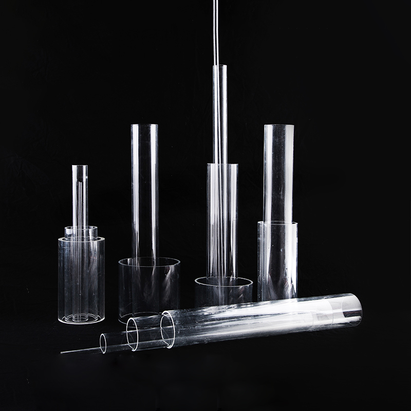 Transparent Acrylic Tube Aquarium Fish Tank Supplies Plexiglass Water Industry Pipe Garden Watering Fittings Jewelry Holder Case