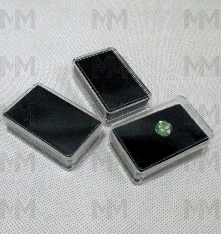 Wholesle 18pcs/lot 5.7x3.7cm Loose Diamond Display Box Plastic Gemstone Storage Box Gem Packaging Box for Gems Display Tray Case