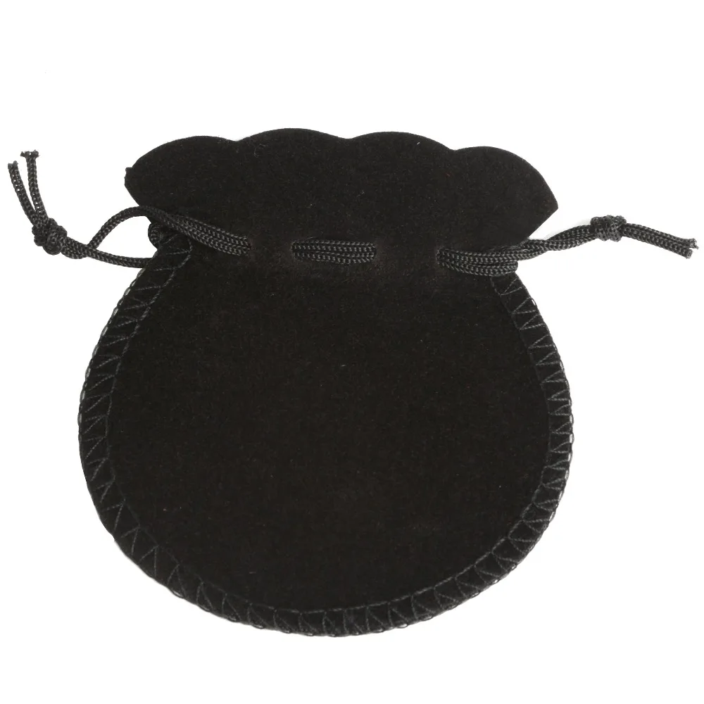 100pcs 7*8cm 9*12cm Velvet Bags Drawstring Pouch Calabash Jewelry Packing Bags Wedding Xmas Party Gift Bags cadeau sachet bonbon