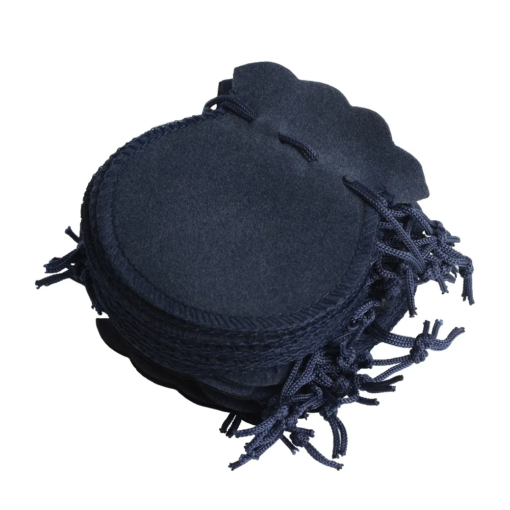 100pcs 7*8cm 9*12cm Velvet Bags Drawstring Pouch Calabash Jewelry Packing Bags Wedding Xmas Party Gift Bags cadeau sachet bonbon