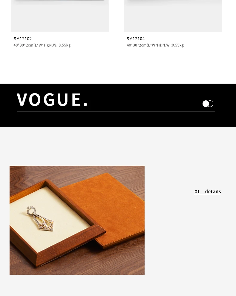 Oirlv Luxury Wooden Bracelet Organizer Tray Wooden Jewelry Display Trays Classical Ring Bracelet Necklace Watch Jewelry Holder