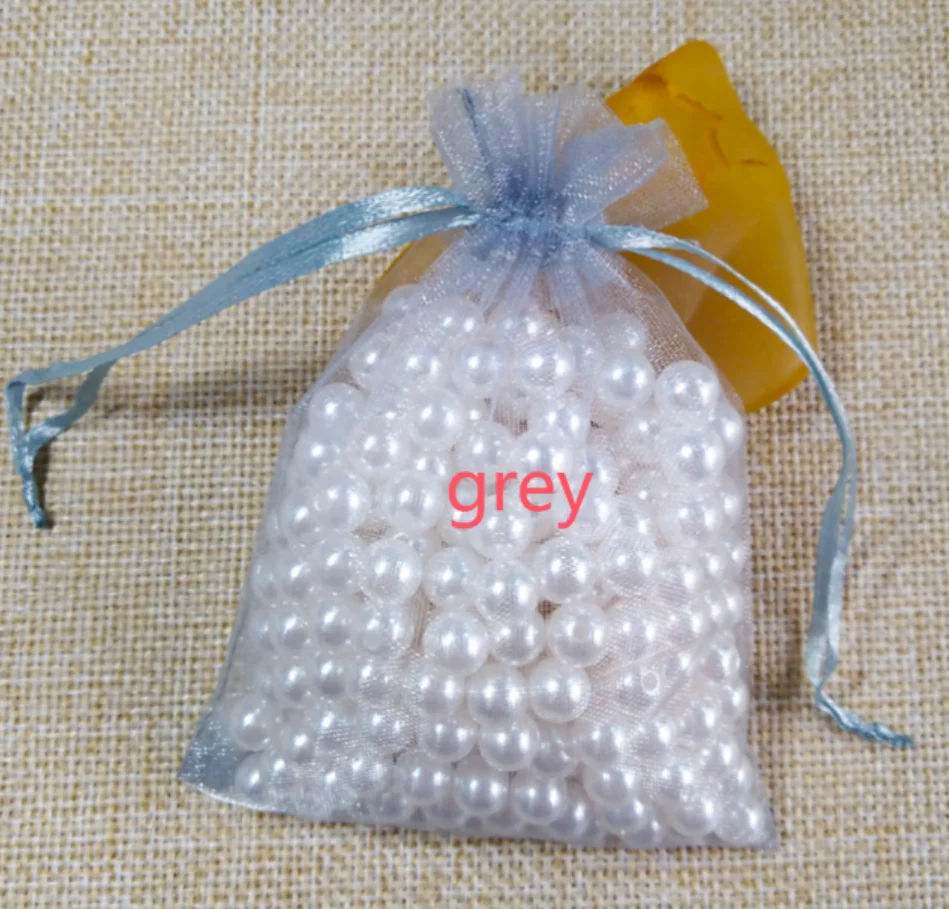 1000pcs Organza Bags Custom Random Color Wedding Party Favors Jewelry Gift Packaging Pouches Birthday Christmas Present Wrapping