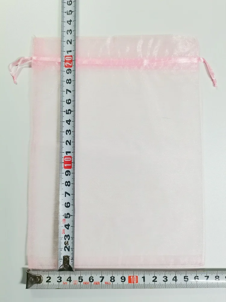 1000pcs Organza Bags Custom Random Color Wedding Party Favors Jewelry Gift Packaging Pouches Birthday Christmas Present Wrapping