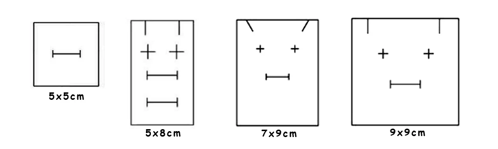 10Pcs 5x5cm 5x8cm 7x9cm 9x9cm Jewelry Kraft Paper Box Cardboard Case For Boutique Earrings Studs Rings Necklace Pendant Bracelet