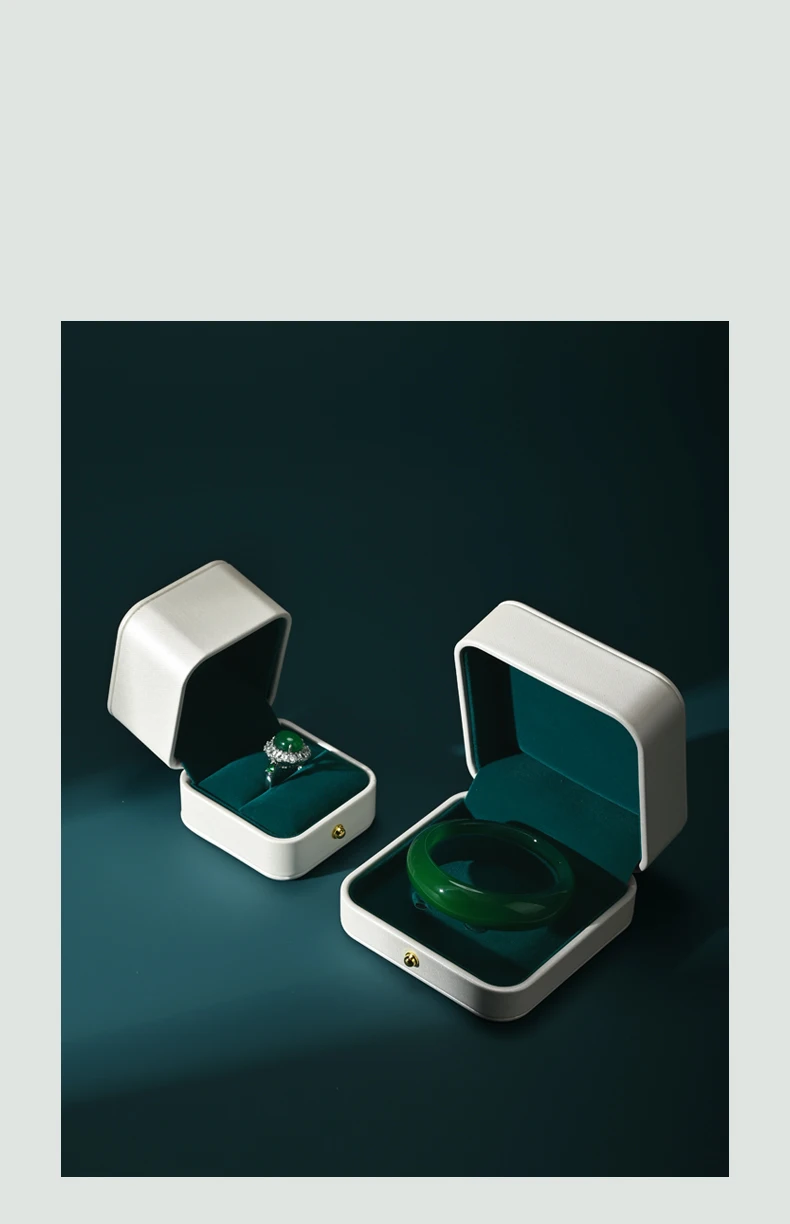 Oirlv Wedding Jewelry Box Jewelry Organizer Case Ring Bracelet Pendant Long Chain Storage Box Jewelry Display Box Gift Case