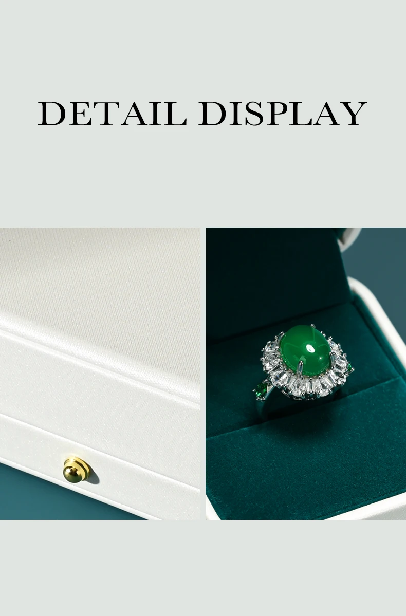 Oirlv Wedding Jewelry Box Jewelry Organizer Case Ring Bracelet Pendant Long Chain Storage Box Jewelry Display Box Gift Case