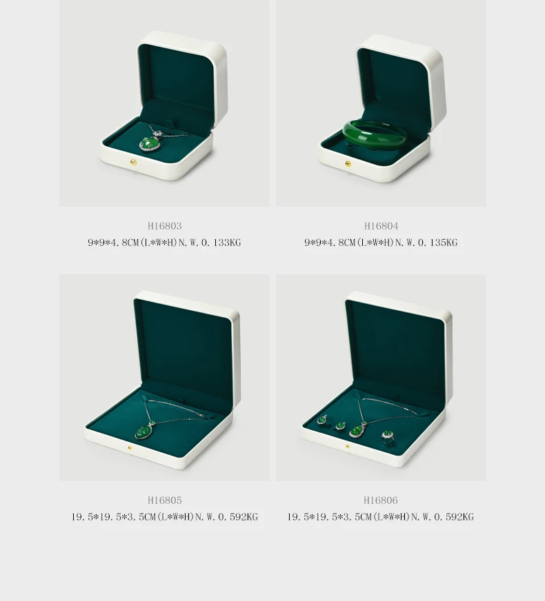 Oirlv Wedding Jewelry Box Jewelry Organizer Case Ring Bracelet Pendant Long Chain Storage Box Jewelry Display Box Gift Case