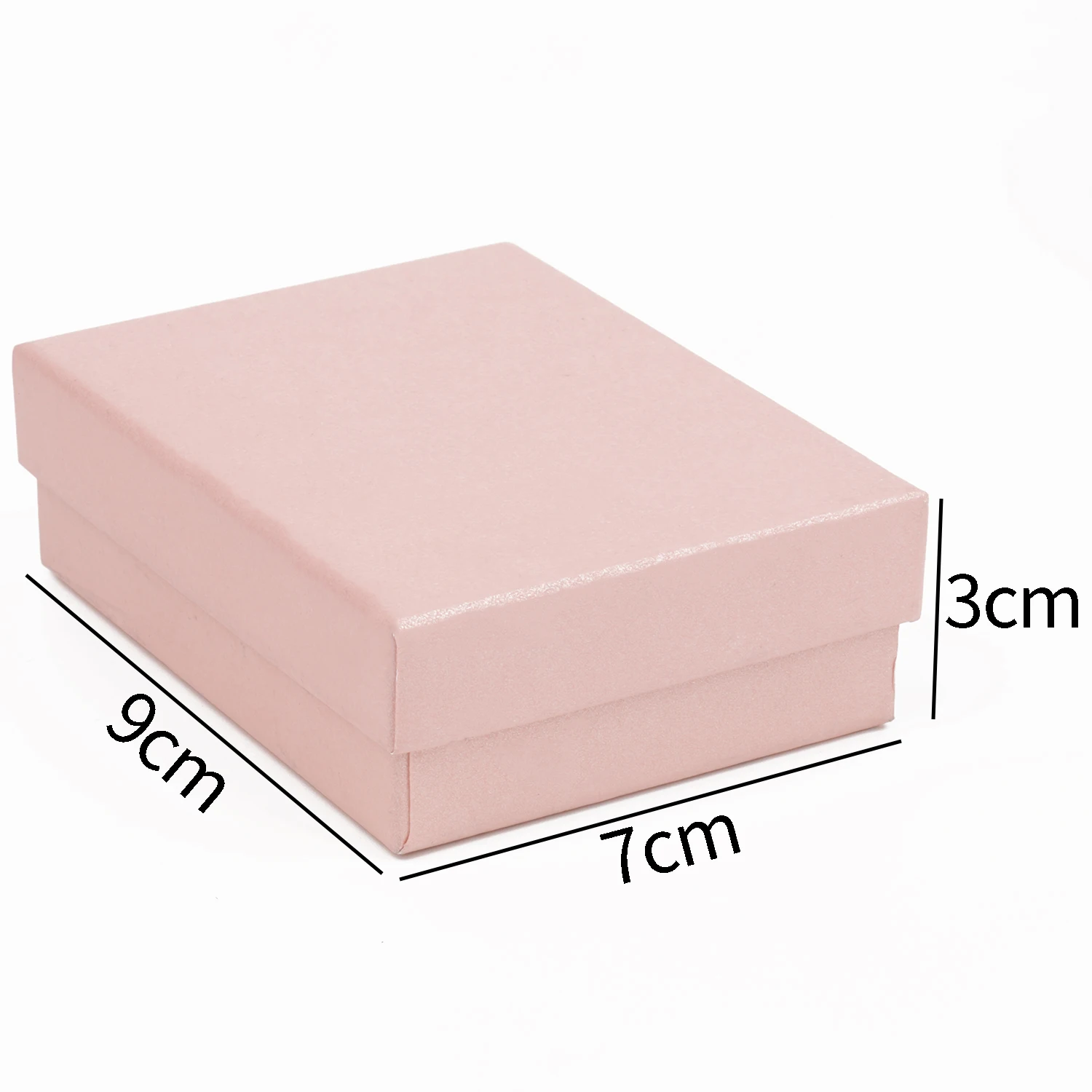 Wholesale 1PC Paper Jewelry Box Bracelet Necklace Ring Earring Box Handmde Kraft Wedding Gifts Packaging Box Jewelry Accessories