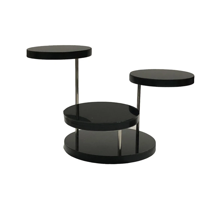3 Layers Selling Fashion Temperament High-grade Sense of Acrylic Jewelry Display Stand/Multi-layer Round Cake and Dessert Rack