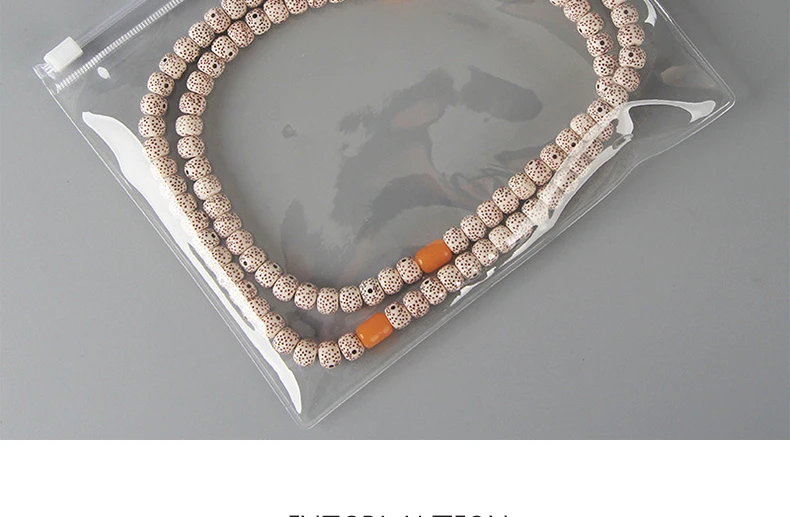 10/20 PCS Zipper Bag Jewelry Plastic PVC Transparent Bracelet Necklace Earrings Storage Gift Bag For Small Business Packaging