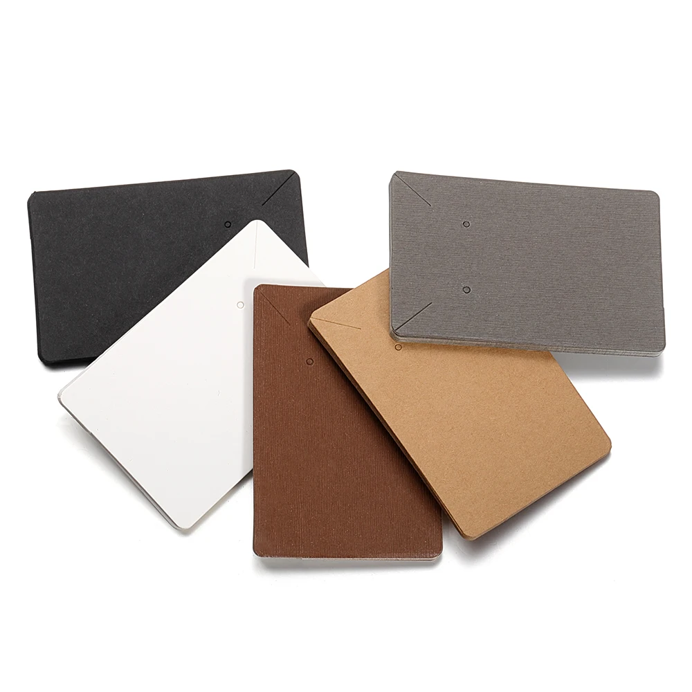 50pcs/lot Earrings Necklaces Display Cards for Jewelry Boxed and Packaging Cardboard Hang Tag Card Ear Studs Paper Card 6x9cm