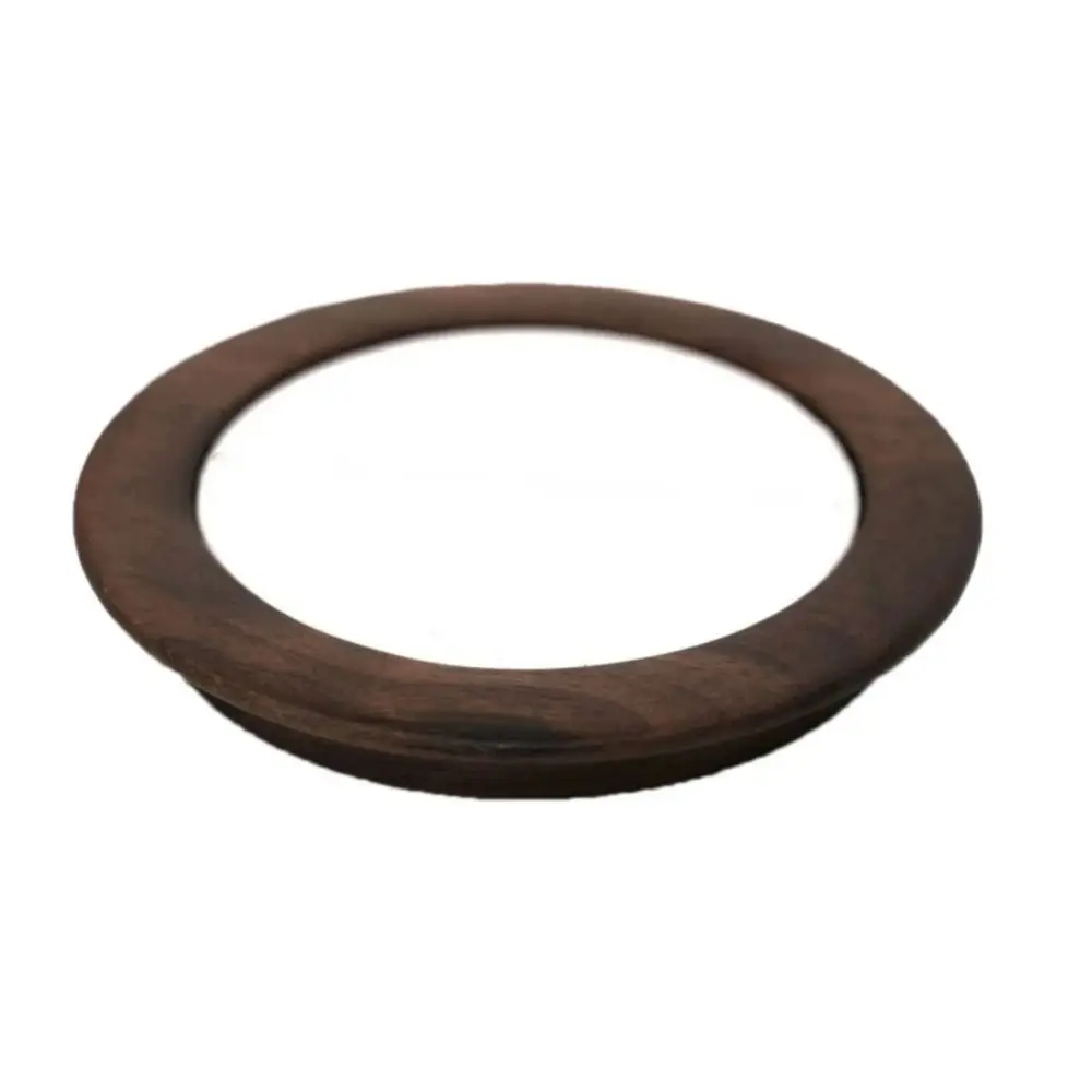Simple Geometry Wood Rings Tray Exquisite Velvet Earrings Display Tray Jewlery Organizer Ear Studs Case Ring Earring Holder Home