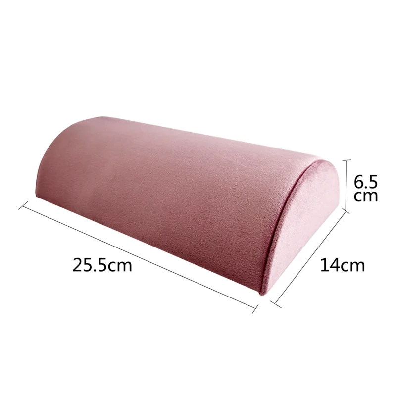 High Quality Exhibition Counter Bracelet Display Stand Velvet Half Round Jewelry Organizer for Retail Store Display Props