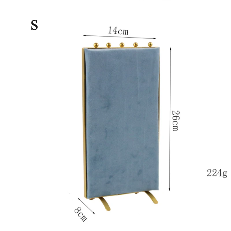 Screen S/L Options Necklace Pendants Jewelry Stand Organizer Silky Velvet Jewelry Display Mannequin Model Bust Show Exhibitor