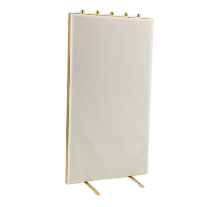 Screen S/L Options Necklace Pendants Jewelry Stand Organizer Silky Velvet Jewelry Display Mannequin Model Bust Show Exhibitor